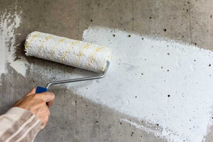 Faux Concrete Paint: Affordable Concrete Look for Indoors and Outdoors